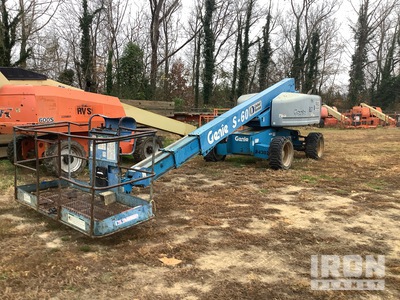2006 Genie S-60 4WD Diesel Telescopic Boom Lift
