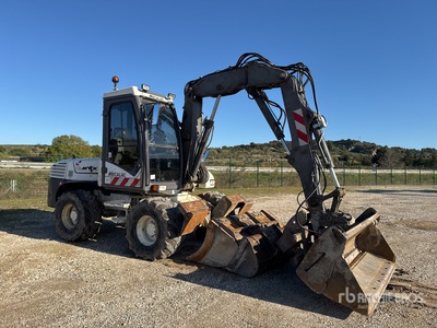 2011 Mecalac 12MTX Pelle Sur Pneus Wheel Excavator