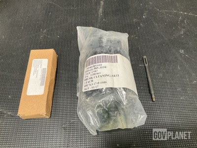 (12) Scrapers, (1) Cleaning Brush, (80) Swab Sections & Assorted Items