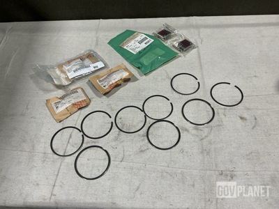 (6) Push Switches, (130 Piston Ring Sets, (15) Light Lenses & Assorted Items
