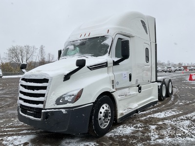 2022 Freightliner Cascadia 126 6x4 3- Achs Sattelzugmaschine mit Schlafkabine