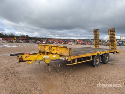 1997 Actm B10215ER 11 t T/A Remorque Porte Engins Góndola