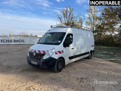 2017 Renault Master L3H2 Amenage Véhicule Utilitaire Cargo Van (Inoperable)