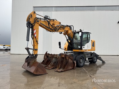 2013 Liebherr A914 Compact Pelle Sur Pneus Wheel Excavator