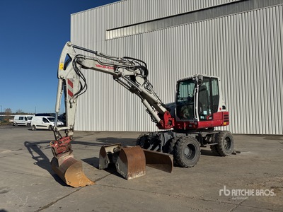2019 Takeuchi TB295W Wheel Excavator