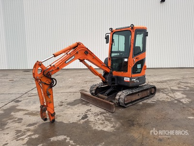 2013 Doosan DX27Z Mini-Pelle Mini Excavadora