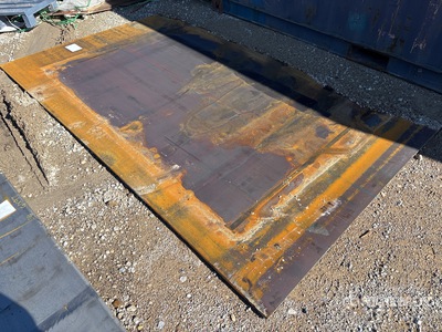 2025 Kit Containers      6 ft x 10 ft 2 in (.75 in Thick) Płyty stalowe (Unused)