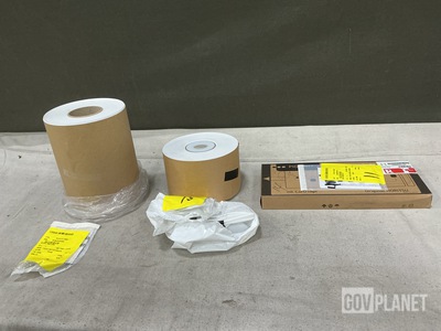 (25) Rolls of Assorted Printer Paper & (11) Noritsu Ink Cartridges