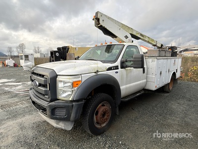 2012 Versalift TEL29NE-03 29 ft on 2012 Ford F-550 XL 4x2 Bucket Truck