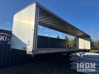 2014 Doonan 46 ft T/A Pritsche-Plane Anhänger