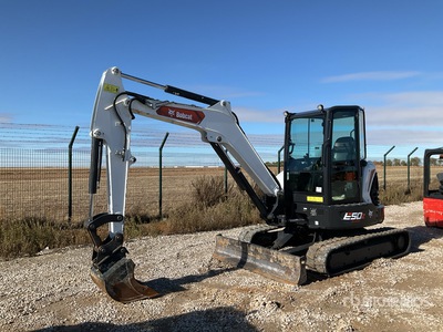2022 Bobcat E50Z Long-Arm Mini Excavadora