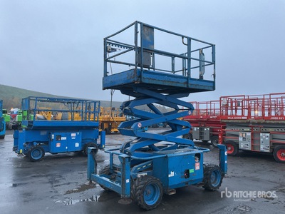 2012 Skyjack SJ6826 RT 4x4 Diesel Scissor Lift