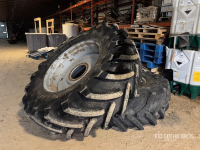 Quantity of (4) Michelin Mega X Rib 620/70R38 Sprayer Neumáticos - Fits Case Patriot 4420