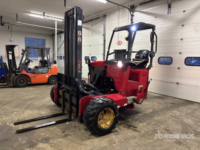 2006 Moffet M55 5500 lb 3x3 Truck Mounted Forklift