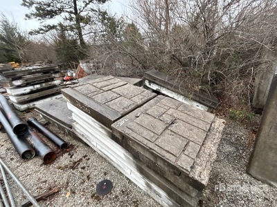 Quantity of (21) Retaining walls