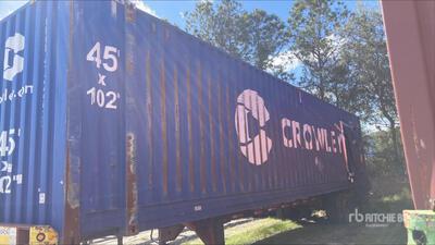 2022 45 X 102 Inch High Cube Storage Container