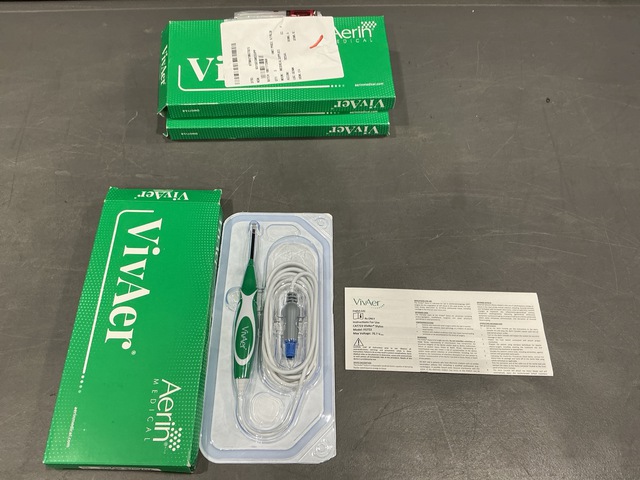 (3) Aerin Medical VivAer Stylus Handheld Devices (3) Aerin Medical VivAer Stylus Handheld Devices