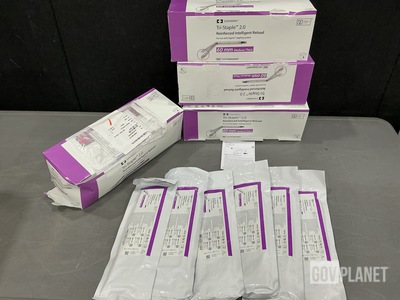 (4) Boxes of Covidien SIGTRSB60AMT Tri-Staple Reloads