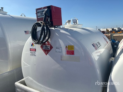 2025 AM Tank AM-TANK1000 1000 gal Skid Mounted Steel Diesel Kraftstofftank (Unused)