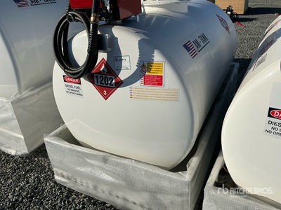 2025 AM Tank AM-TANK500 490 gal Skid Mounted Steel Diesel Fuel Tank (Unused)