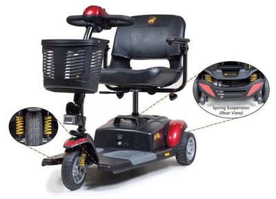 Golden Technologies Buzzaround XL Ride On Patient Mobility Scooter (Unused)