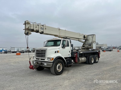 Terex RS 5000 50000 lb Straight Boom on 2002 Sterling LT7500 6x4 Crane Truck