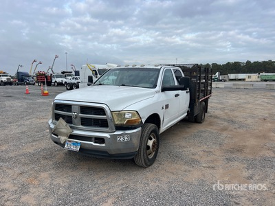 2011 Ram 3500 4x2 Crew Cab Flatbed Truck