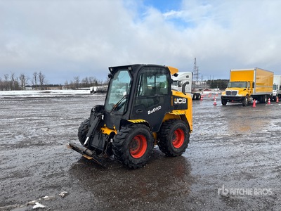 2014 JCB 260 T4 High Flow Chargeuse à direction à glissement