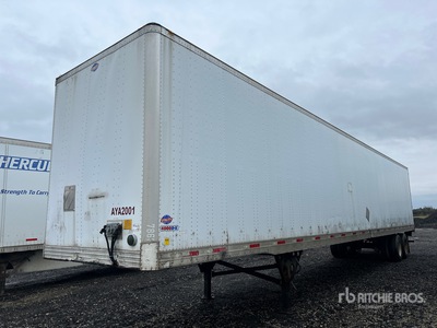 2008 Utility VS2DX 53 ft x 102 in T/A Van Trailer