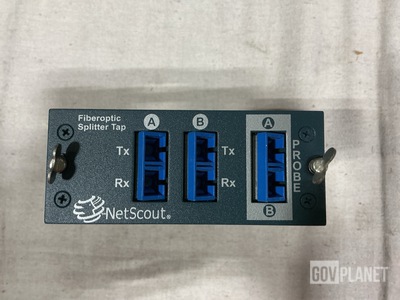 (5) Netscout 280-0105 Fiberoptic Splitter Taps