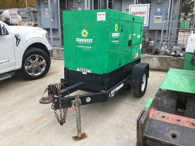2016 Multiquip Power DCA25SSIU4FSG 20 kW Mobile Stand-By Generator Set