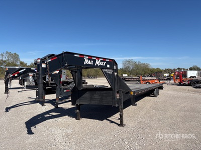 2024 Trailmaxx MAX210S-40 40 ft T/A Gooseneck Geräteanhänger