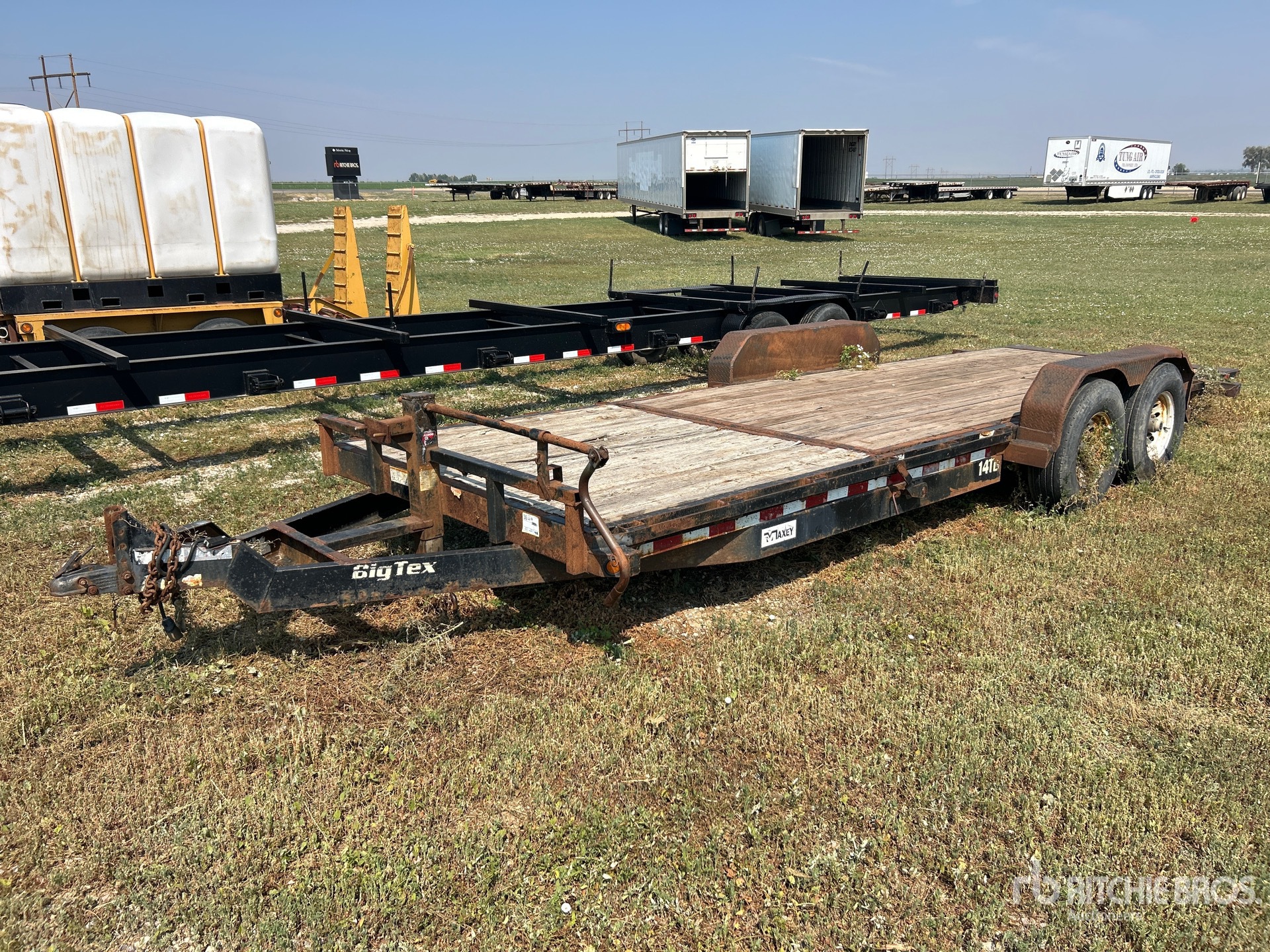 2015 Big Tex 22 ft T/A Tilt Deck Trailer