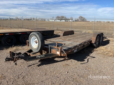 2015 Big Tex 22 ft T/A Tilt Deck Trailer