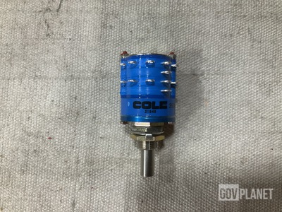(11) Cole 3636-204-02 Rotary Switches