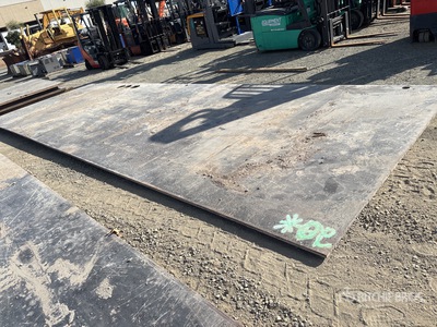 28 ft x 9 ft (1 in Thick) Stahlplatten