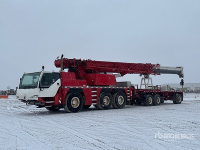 2001 Liebherr LTM1055 121000 lb 6x4 All Terrain Crane
