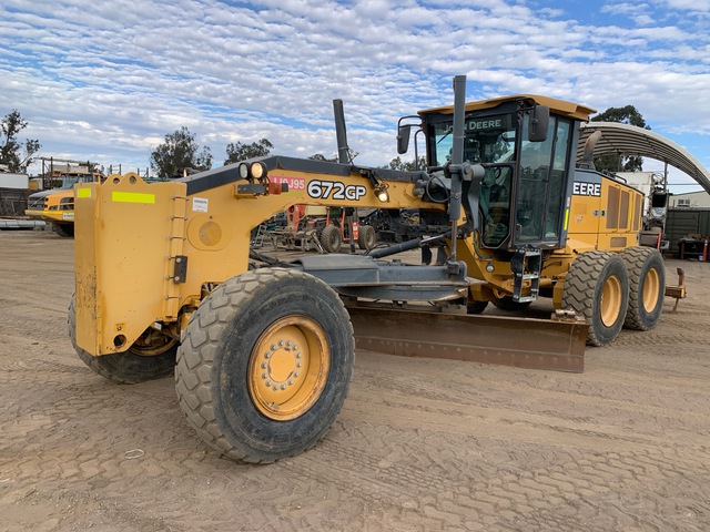2012 John Deere 672G AWD Motor Grader