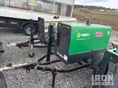 2018 Lincoln Vantage 300 300 A Mobile Multi-Process Soldadora motorizada