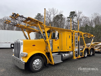2016 Peterbilt 389 6x4 Sleeper Camión portavehiculos