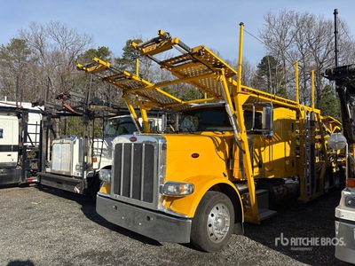 2016 Peterbilt 389 6x4 Sleeper Camion transporteur de voitures