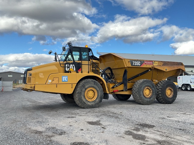 2016 Cat 735C Articulated Dump Truck