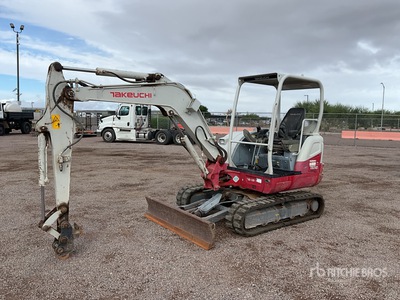 2018 Takeuchi TB240 Mini Excavator