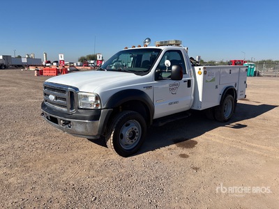 2007 Ford F-550 XLT 4x4 Utiliteits vrachtwagen