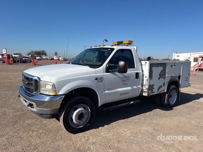 2003 Ford F-550 XLT 4x4 Utiliteits vrachtwagen