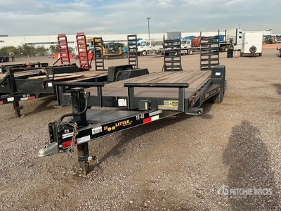 2021 Doolittle 8220 20 ft T/A Equipment Trailer