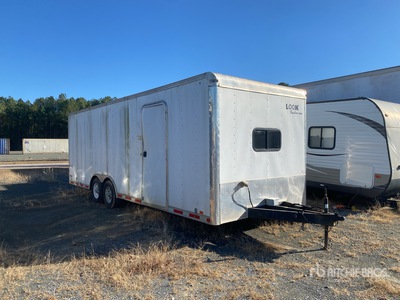 2014 LGS Industries 24 ft T/A Enclosed Trailer