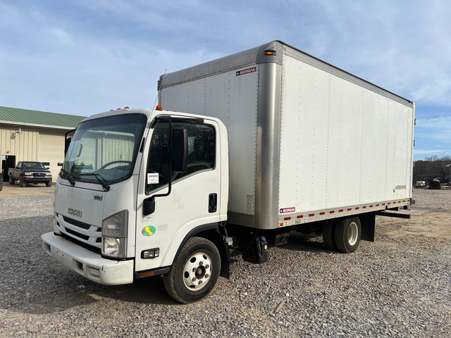 2017 Izuzu NPR 4x2 Van Truck