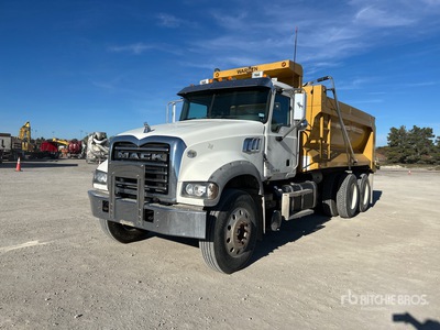 2016 Mack GU713 6x4 T / A-kiepwagen