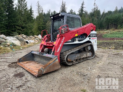 2017 Takeuchi TL12V2 Two-Speed High Flow Oruga cargadora compacta